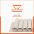 Woven PVC Table Mats / Placemats for Dining Table at Home (Evan - Set of 6)